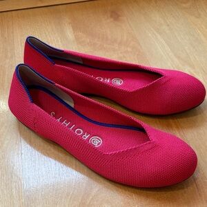 Rothy's The Flat  Pink Flats 6.5